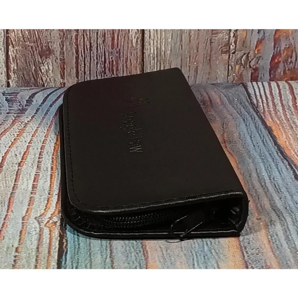 Snagle‎ Paw Black Leather Dog Grooming Tool Case